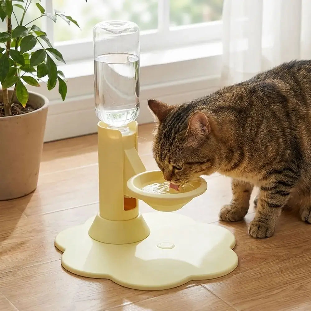 Adjustable Height Automatic Cat Water Dispenser