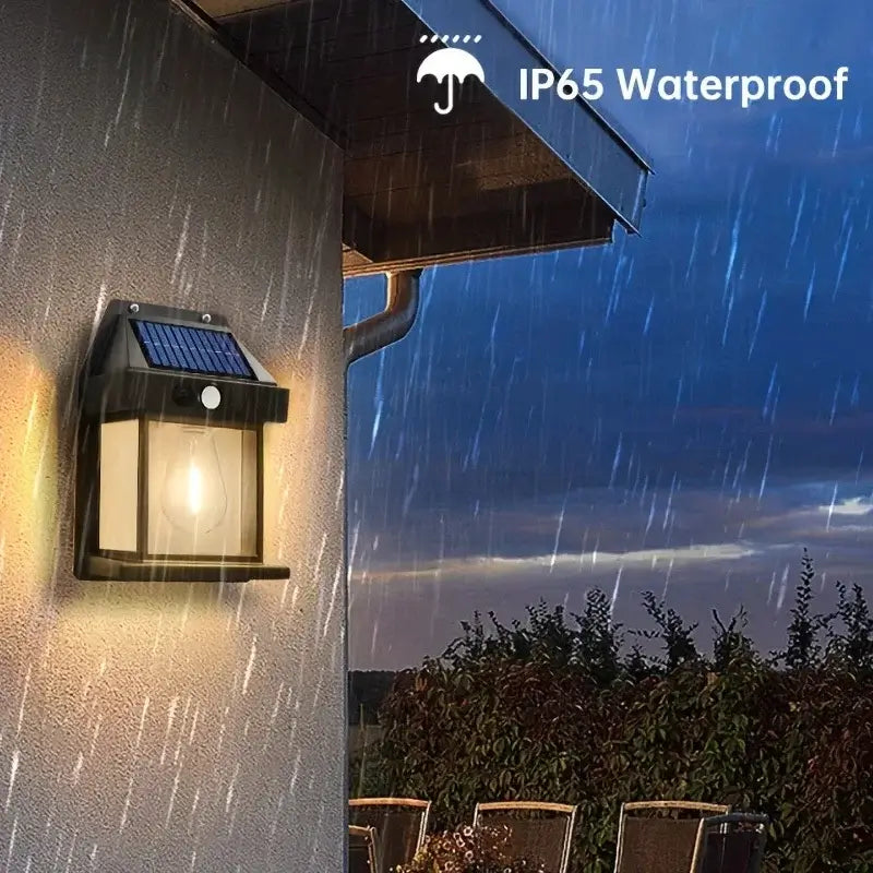 🏠 SOLAR WALL LIGHT - Motion Sensor & Weatherproof