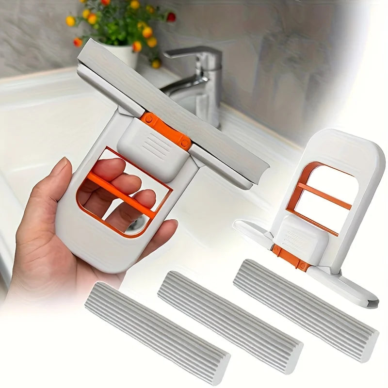 🧹 Mini Portable Self-Squeezing Mop