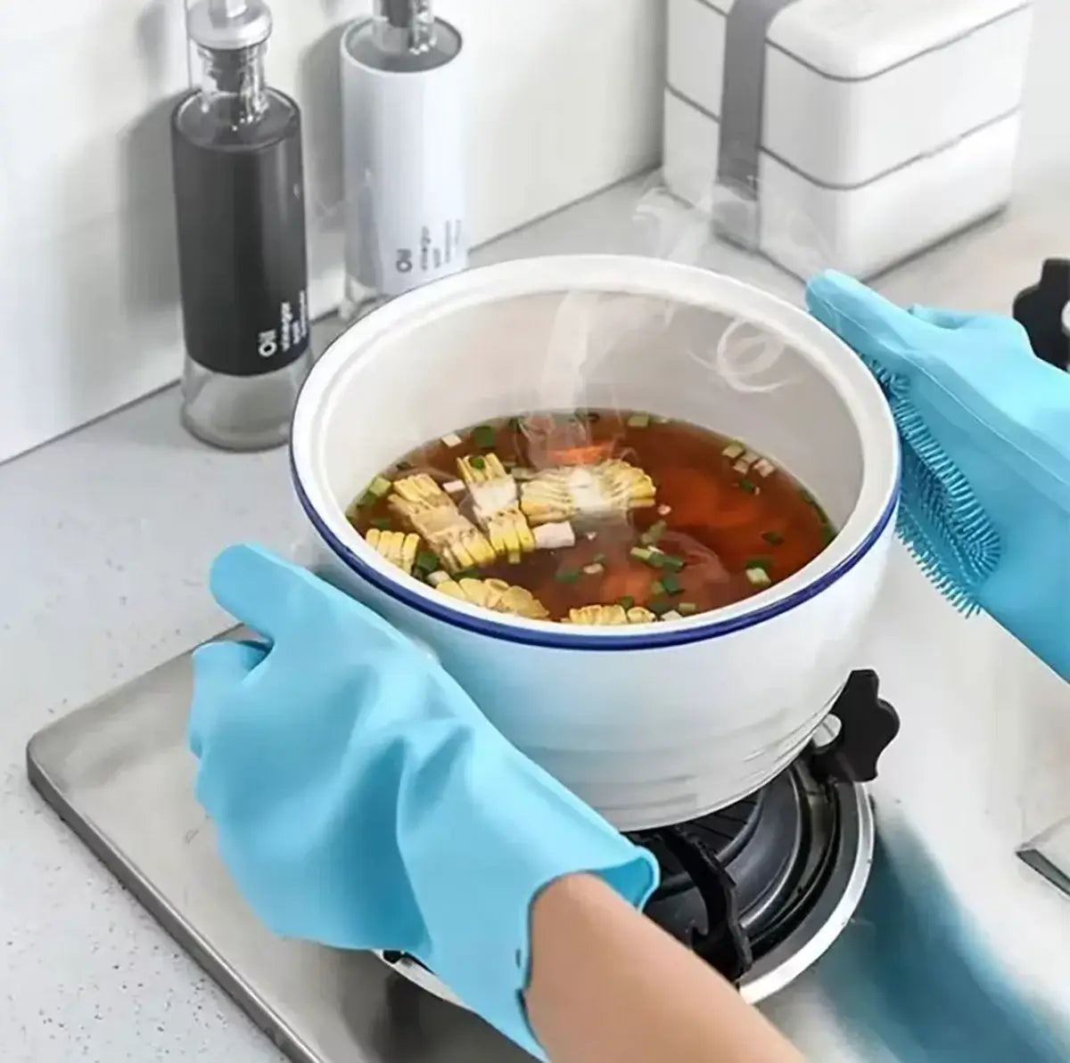 Silicone Dishwashing & Cleaning Gloves