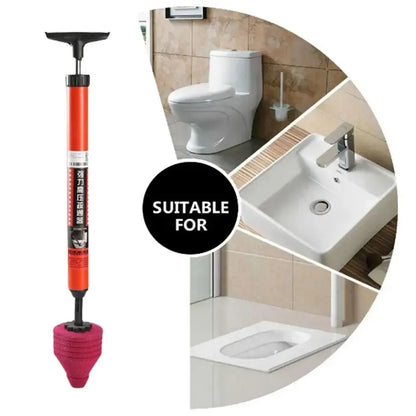High Pressure Toilet Unblocker Plunge
