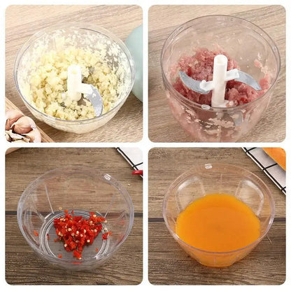 3-in-1 Manual Food Chopper