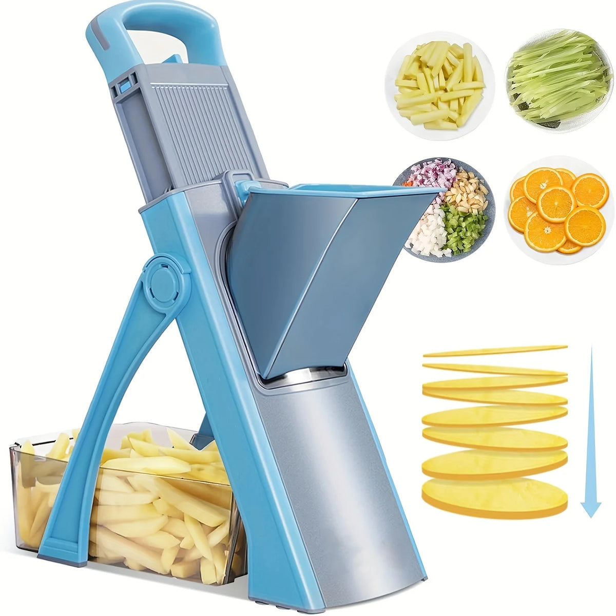 Multi-Functional Vegetable Slicer & Mandoline Cutter