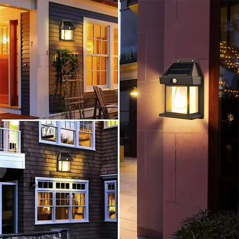 🏠 SOLAR WALL LIGHT - Motion Sensor & Weatherproof