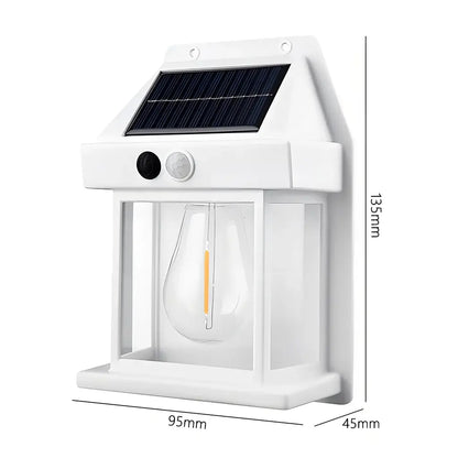 🏠 SOLAR WALL LIGHT - Motion Sensor & Weatherproof