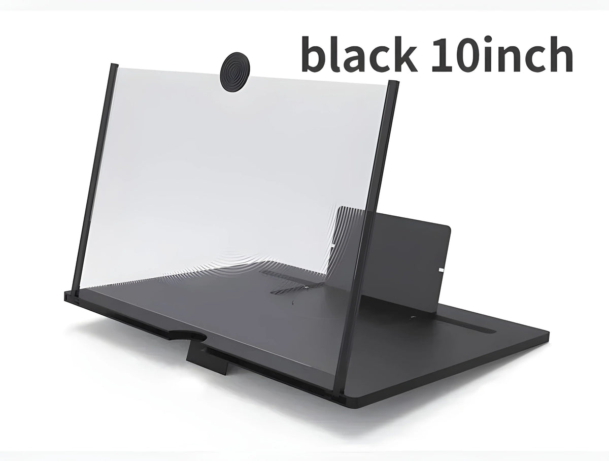 10 Inch HD Phone Screen Magnifier – Foldable Anti Blue Light Amplifier Stand for iPhone & Samsung