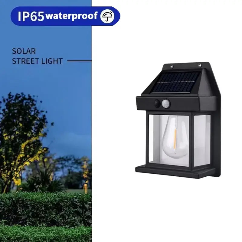 🏠 SOLAR WALL LIGHT - Motion Sensor & Weatherproof