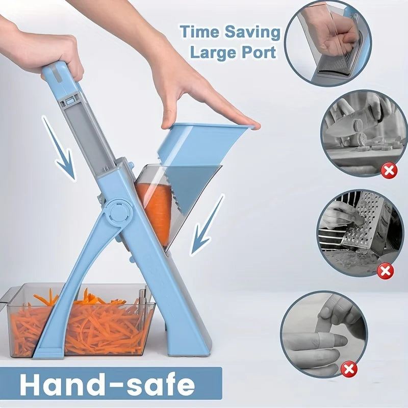 Multi-Functional Vegetable Slicer & Mandoline Cutter