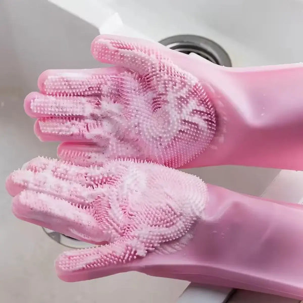 Silicone Dishwashing & Cleaning Gloves