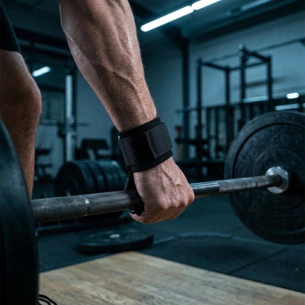 Deadlift Chin-Pull Up And Exercise Weight Lifting Hooks
