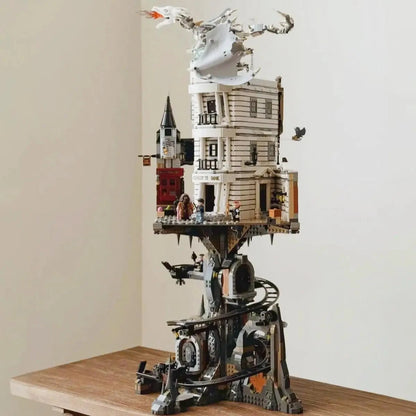 MOC Gringotts Wizarding Bank Edition Building Blocks 4801pcs ABS Kit