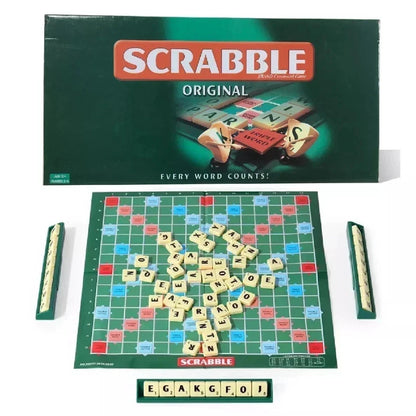 New Sealed Original Scrabble Board Game Family Kids Adults Educational Toys