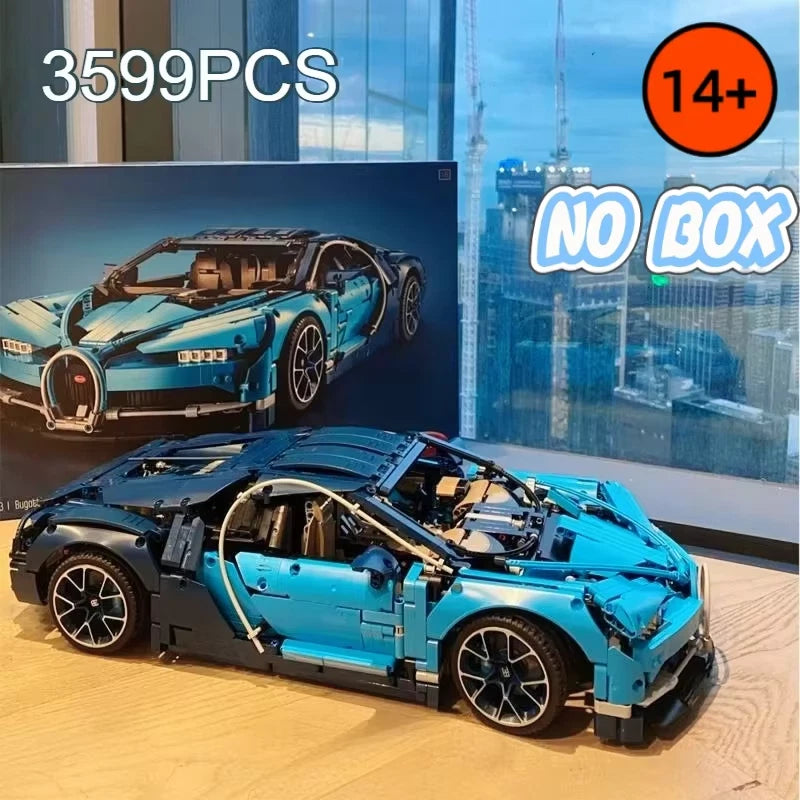Technic Bugatti Chiron 42083 Building Blocks 3599PCS
