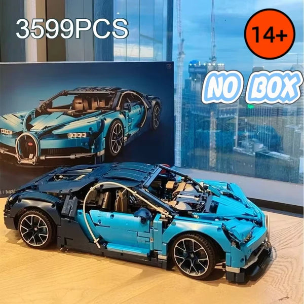 Technic Bugatti Chiron 42083 Building Blocks 3599PCS