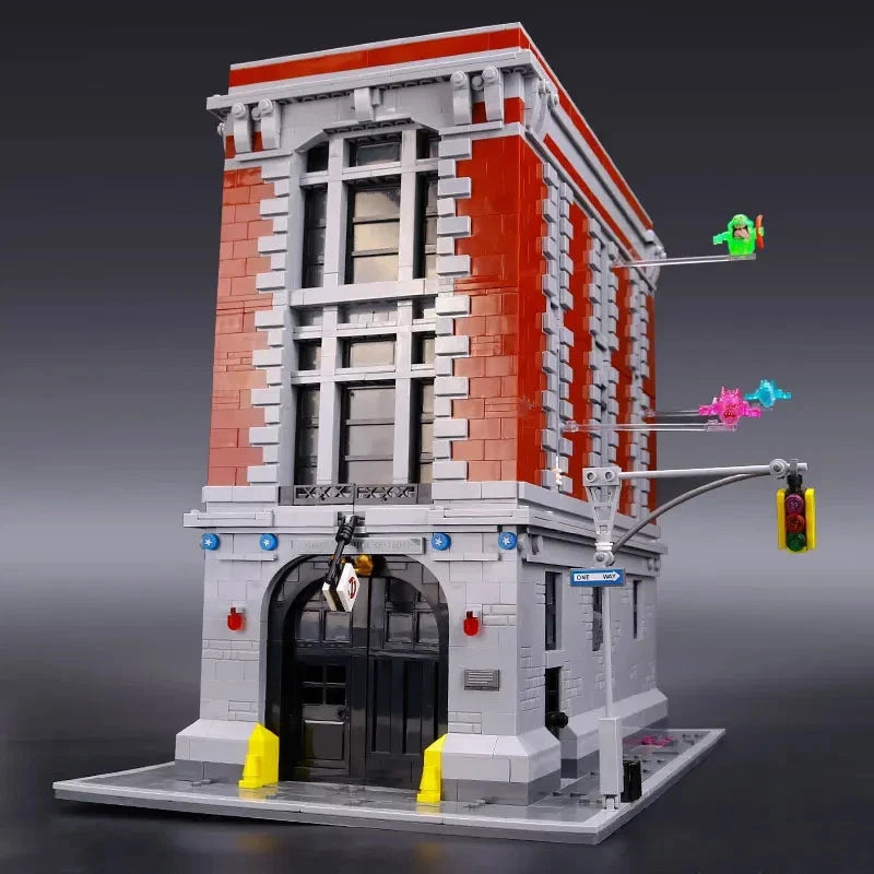 Firehouse Headquarters 9 Figures Building Blocks Ghostbusters 4634pcs