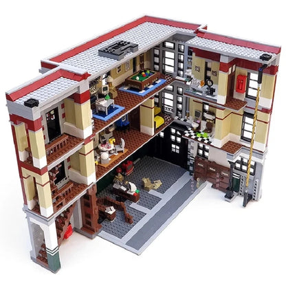 Firehouse Headquarters 9 Figures Building Blocks Ghostbusters 4634pcs