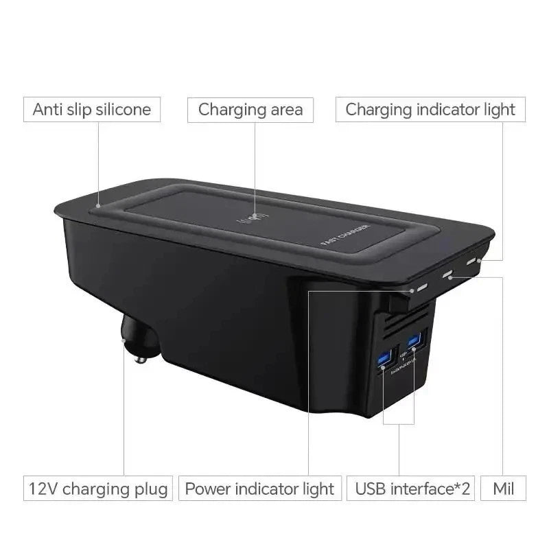 New Car wireless phone charger charging holder for Volvo XC90 S90 V90 XC60